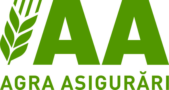 Logo AGRA ASIGURĂRI OESTERREICHISCHE HAGELVERSICHERUNG VVAG VIENA  SUCURSALA BUCUREŞTI